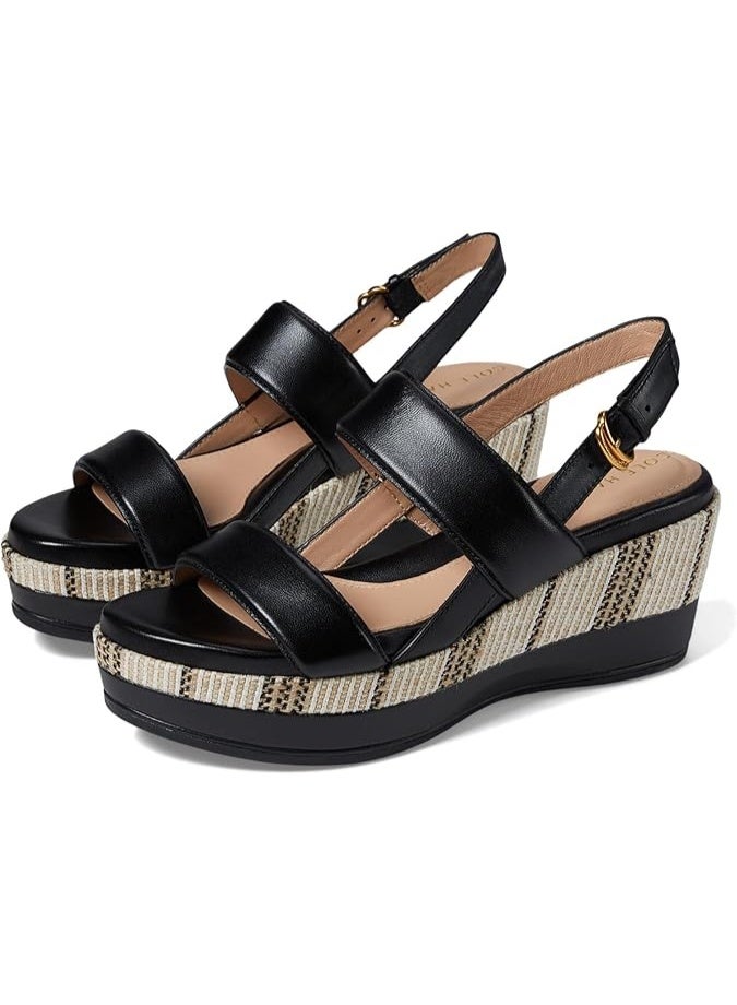 كول هان صندل كول هان أيسلين بكعب إسفيني صندل نسائي بكعب إسفيني - Image 1