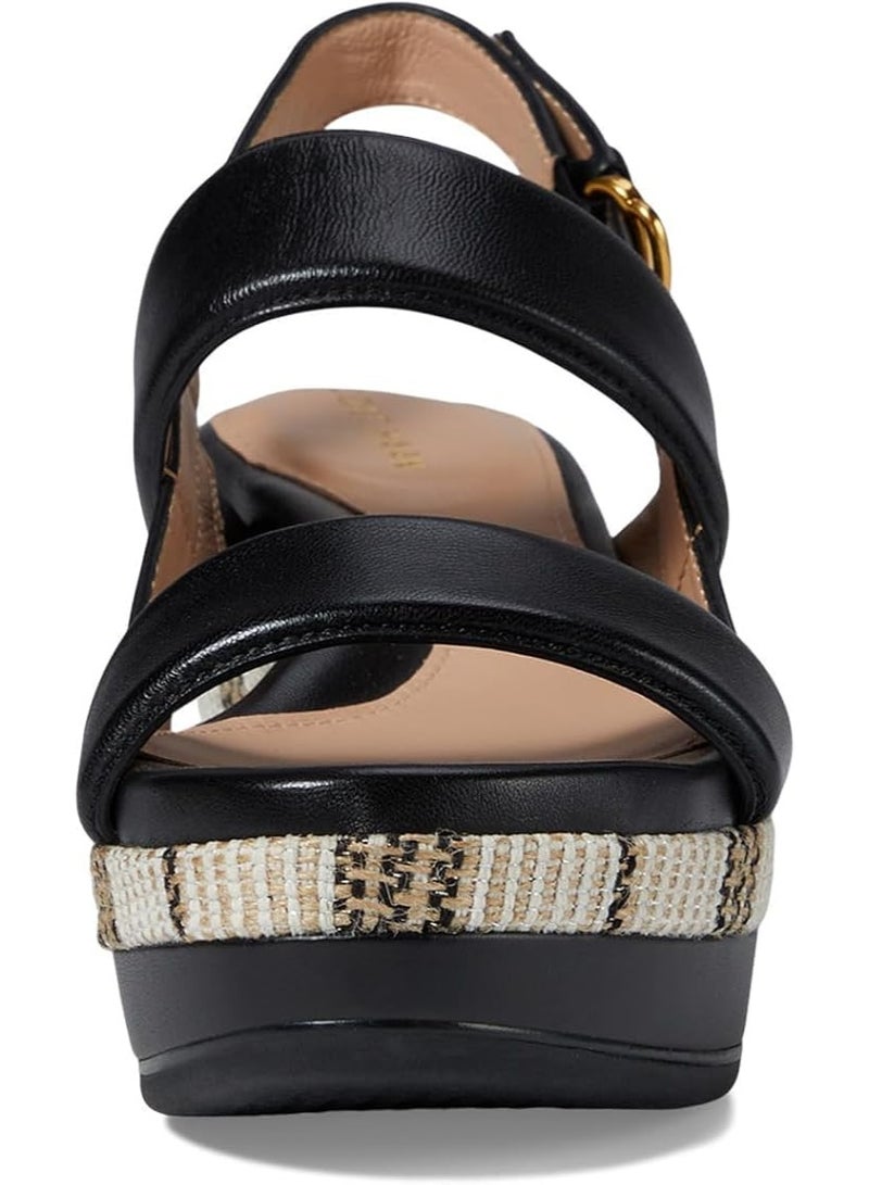 كول هان صندل كول هان أيسلين بكعب إسفيني صندل نسائي بكعب إسفيني - Image 2