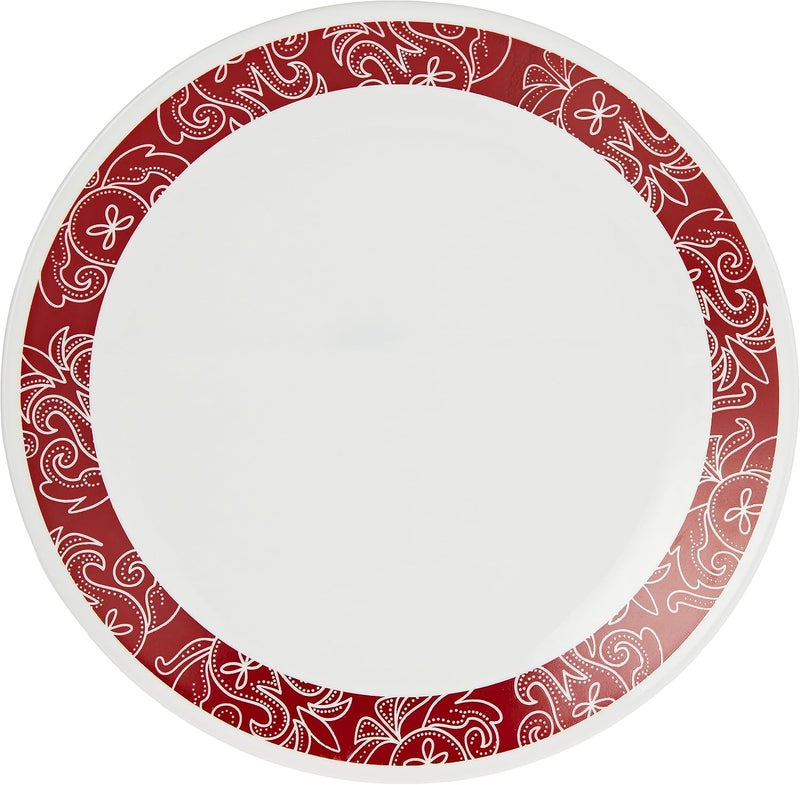 Corelle طقم عشاء كوريل زجاج فيتريل بندهاني مقاوم للكسر والتشقق - Image 3