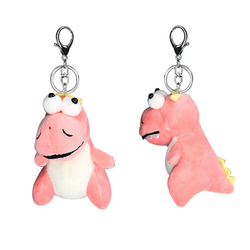 Y&D Cute Multi Colors Plush Bear Keychain Toy Key Ring Hare Pompom Plush Dolls Toy Girls Bag Car Key Pendant Plush Charm - Image 4