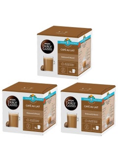 Dolce Gusto Dolce Gusto 16 Capsules Cafe Au Lait 160grams pack of 3  - Image 1