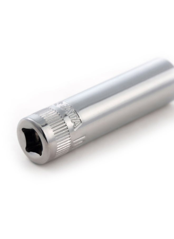 Sata - SATA ST11409SC 1/4" Drive 6 Point Deep Socket 12mm - Image 1