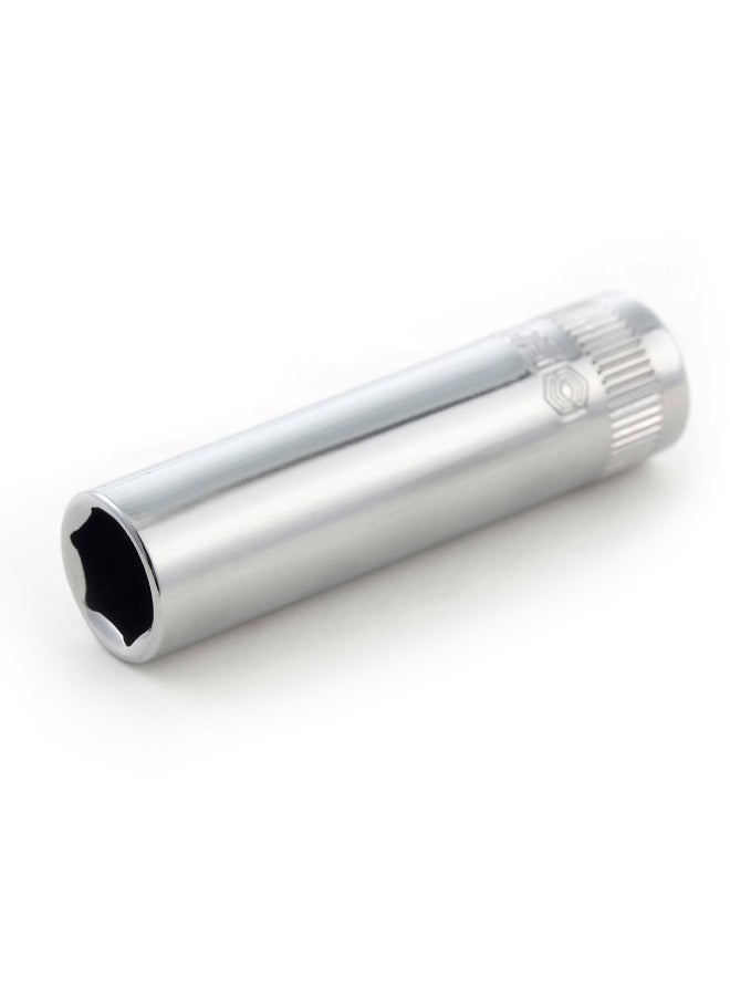 Sata - SATA ST11409SC 1/4" Drive 6 Point Deep Socket 12mm - Image 1