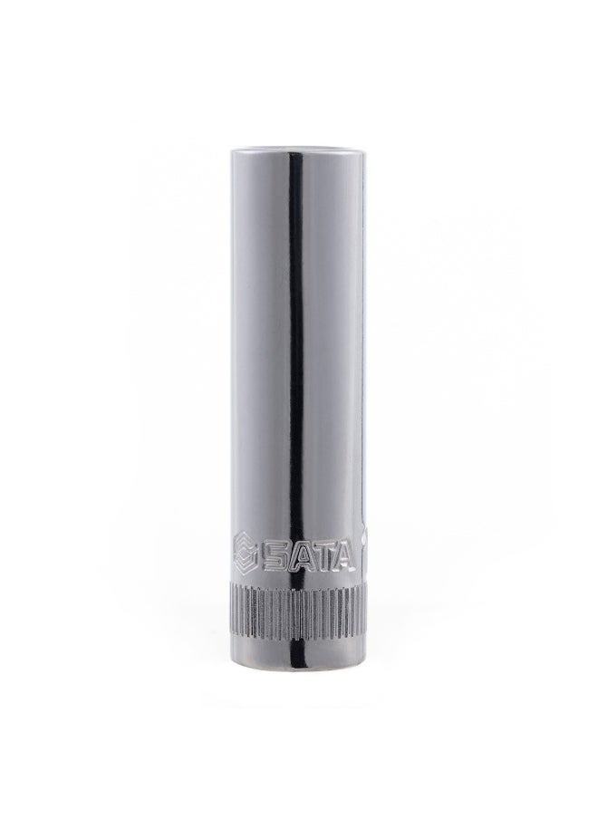 Sata - SATA ST11409SC 1/4" Drive 6 Point Deep Socket 12mm - Image 1