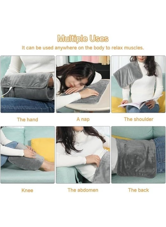 Portable 5V USB Heating Pad – Soft & Comfortable for Back, Neck, Menstrual Pain Relief – 30x60cm, Machine Washable - Image 4