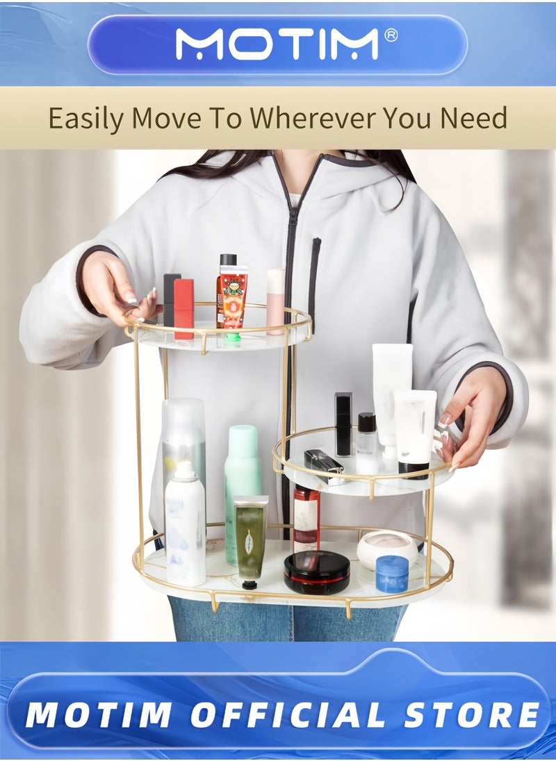 Motim Makeup Shelf Organizer Minimalist Design Efficient Use of Space for Cosmetic Perfume Skincare  - Image 5