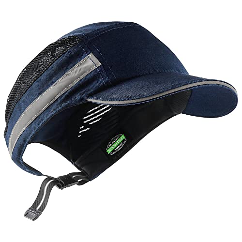 GREEN DEVIL Bump Cap for Safety Baseball Cap Style Hard Hats for Adult Men Women Breathable Lightweight Safety Hat for Head Protection with Reflective Stripes - Image 1