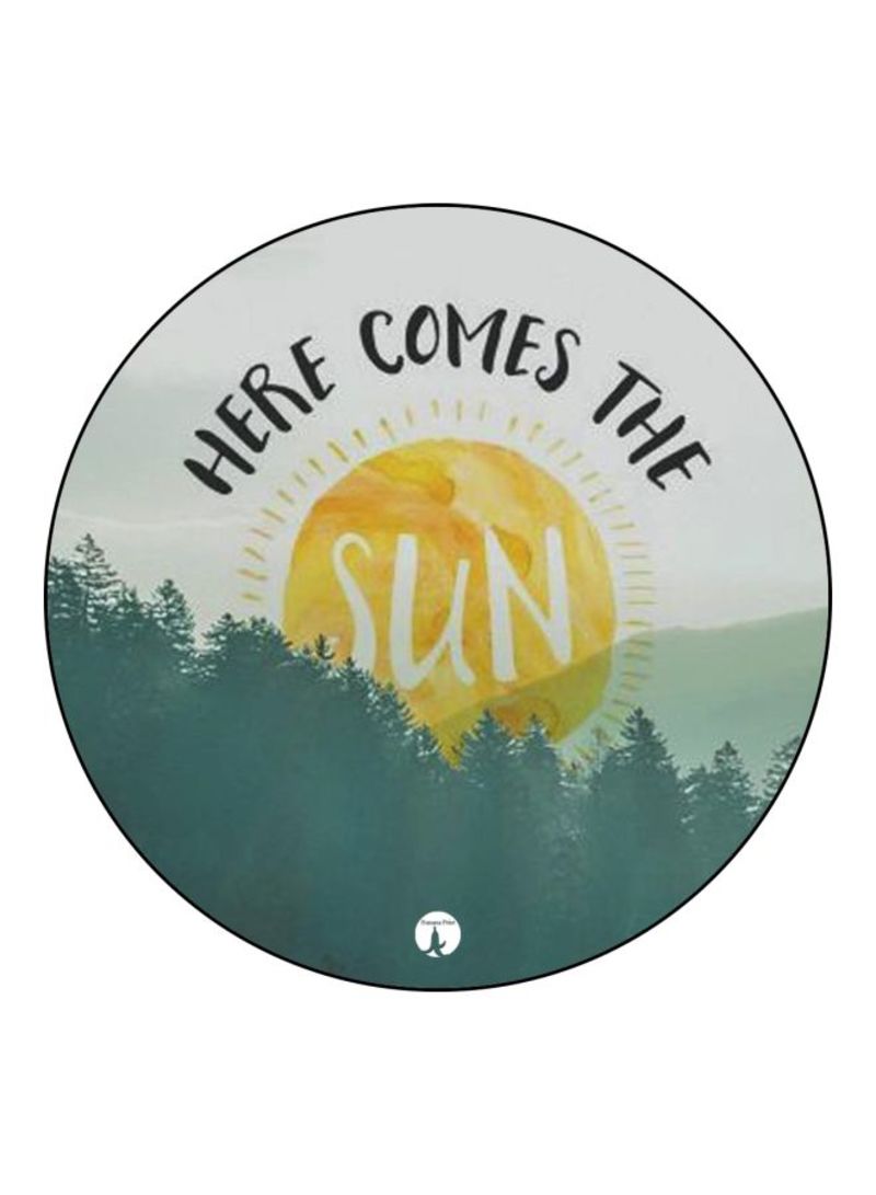 RKN English Phrases Theme Printed Fridge Magnet  Green/Black/Yellow - Image 2