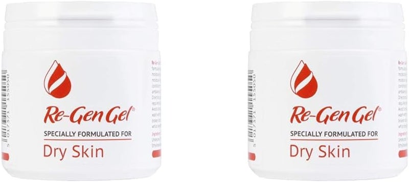 ReGen Gel Face and Body Moisturiser Fast Absorbing Dry Gel for Long Lasting Hydration 125ml Pack of 2
