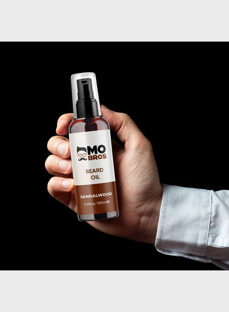 MO BRO'S Beard Oil 100Ml - Sandalwood  - Image 3