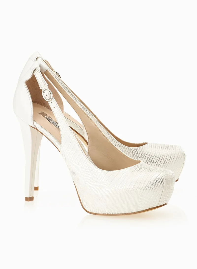 GUESS Cut Out Platform Pumps