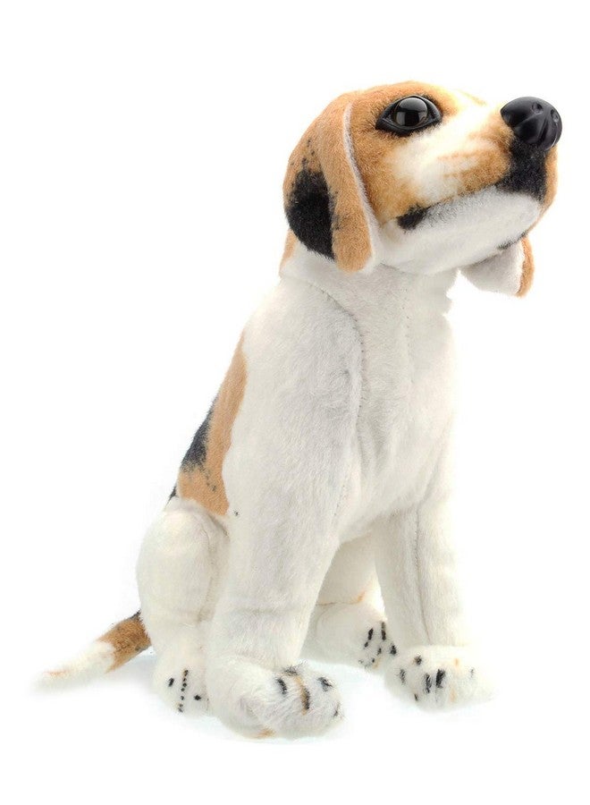 Tickles Beagle Sitting Dog Soft Stuffed Plush Animal For Kids Boys & Girls (Color: White 1 Size: 44 Cm)  - Image 1