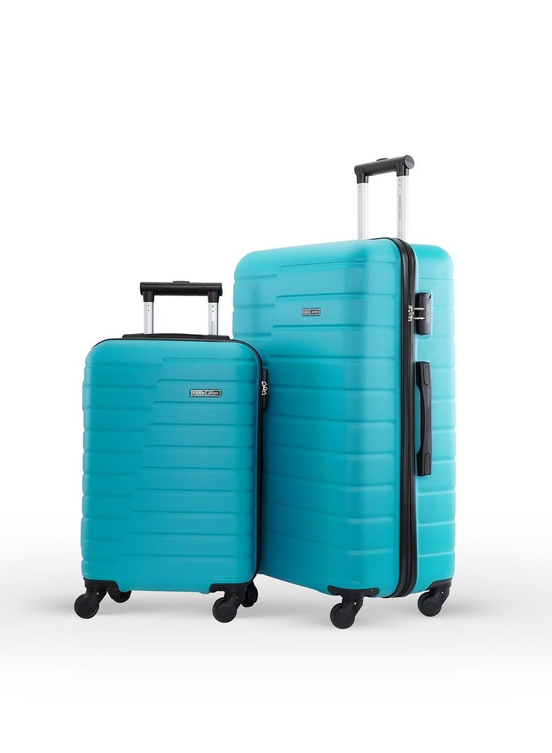 PARAJOHN Lightweight Two Pieces ABS Spinner Luggage Trolley Bag Set 20 And 28 Inch - Image 1