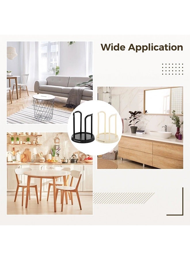 2-Piece Paper Cup Holder, Versatile Storage Holder for Disposable Cups, Coffee Cups or Tea Cups on Desk (Black) - Image 5