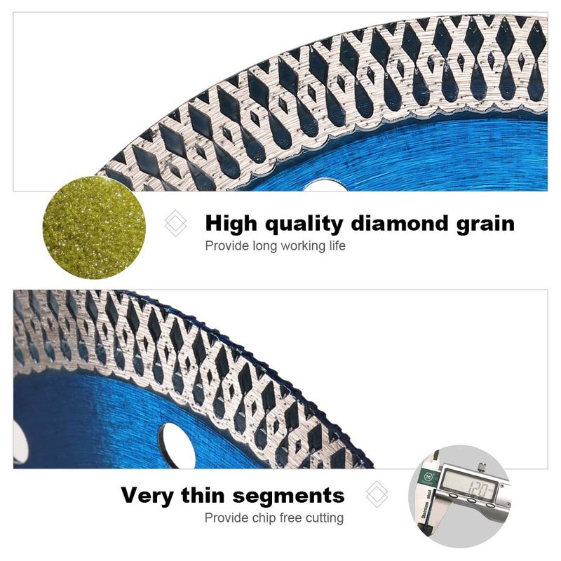 DAPRO 5Pcs/Lot Super Thin Diamona Blade 4" Diamond Porcelain Blade for Granite Marble - Image 3