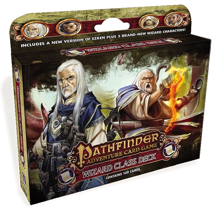Paizo Pathfinder Adventure Card Game: Wizard Class Deck - Image 1