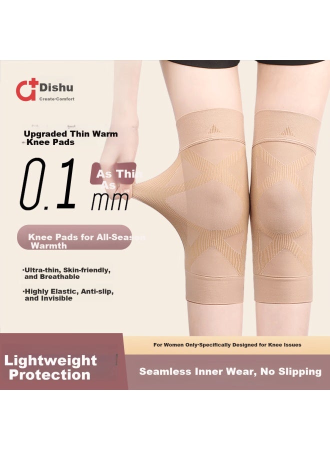 Dishu Women's Knee Brace For Arthritis Warmth Old Cold Leg Support Meniscus Ligament Patella Injury Medical Knee Support Sleeve - Image 1