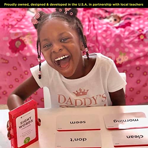 Think Tank Scholar Sight Words Flash Cards – 520 High Frequency Words for Kids Ages 3–9 – Dolch & Fry List – Award-Winning Reading Tool for Preschool, Kindergarten, 1st, 2nd, 3rd Grade – Classroom Set - Image 3