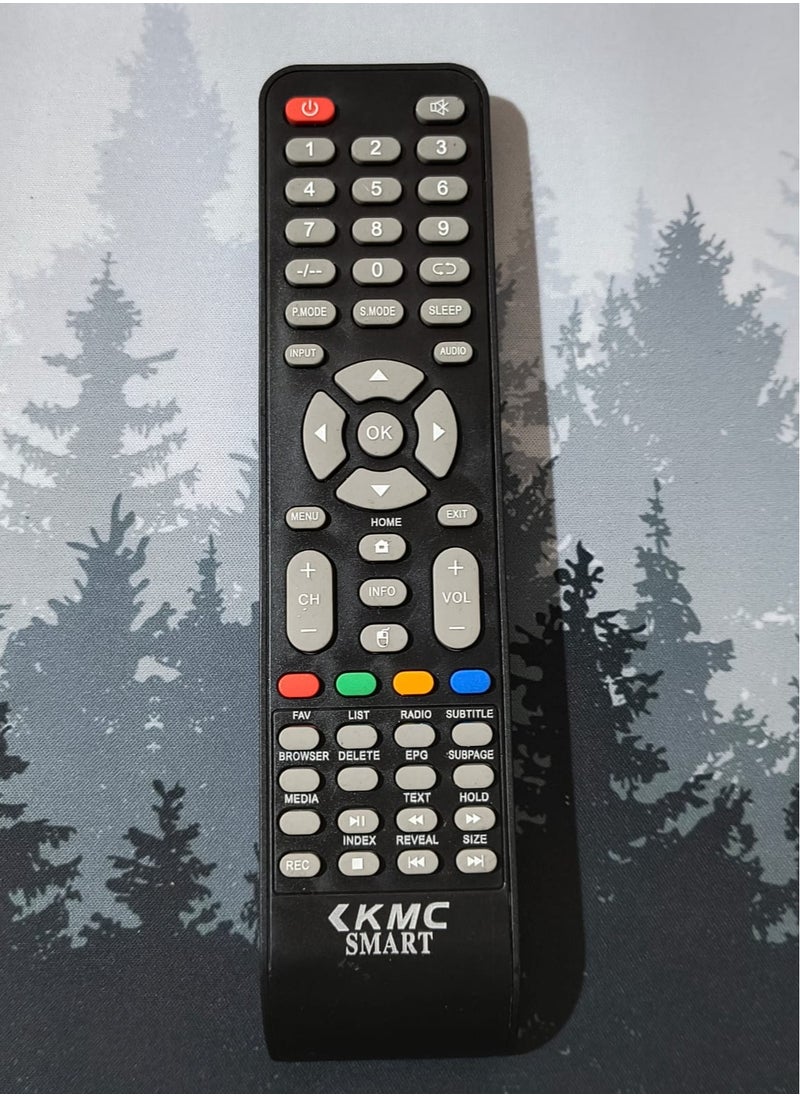 KMC Smart TV LCD LED Remote | Replacement Remote Control for TV LCD LED 