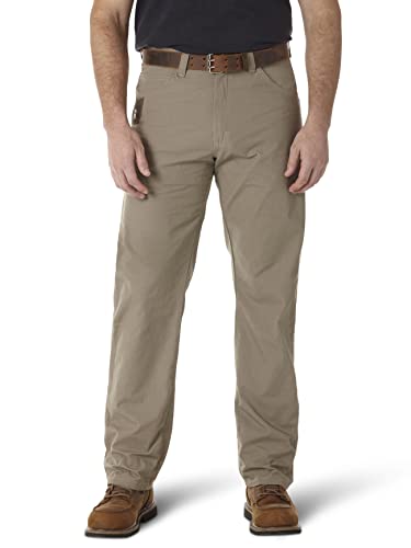 Wrangler Riggs Workwear mens Technician Work Utility Pants, Dark Khaki, 35W x 32L US - Image 1