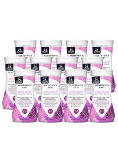 Summer's Eve Summer's Eve Island Splash Refreshing Daily All Over Feminine Body Wash, Removes Odor, Feminine Wash pH Balanced, 9 fl oz, 12 Pack 