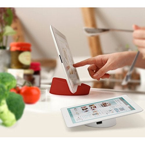Bosign Silicone Kitchen Tablet Stand for iPad/Tablet PC, Gray - Image 4