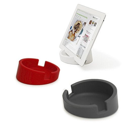 Bosign Silicone Kitchen Tablet Stand for iPad/Tablet PC, Gray - Image 3