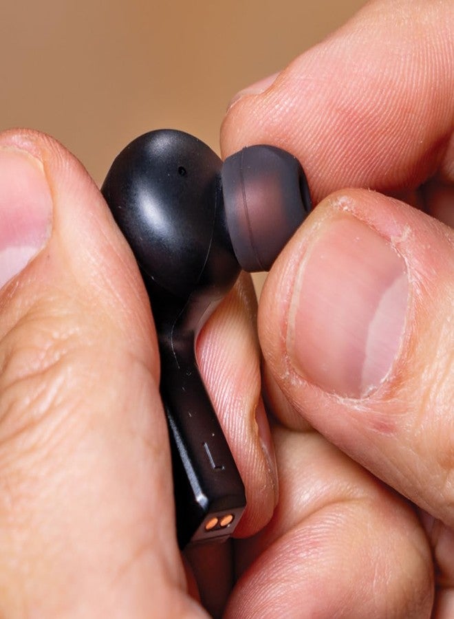 Klein Tools 69474 Ear Tips for Klein Tools AESEB2 Elite Bluetooth Jobsite Earbuds, 3 Pairs Each of Replacement Memory Foam and Silicone Tips, Sizes S/M/L - Image 4