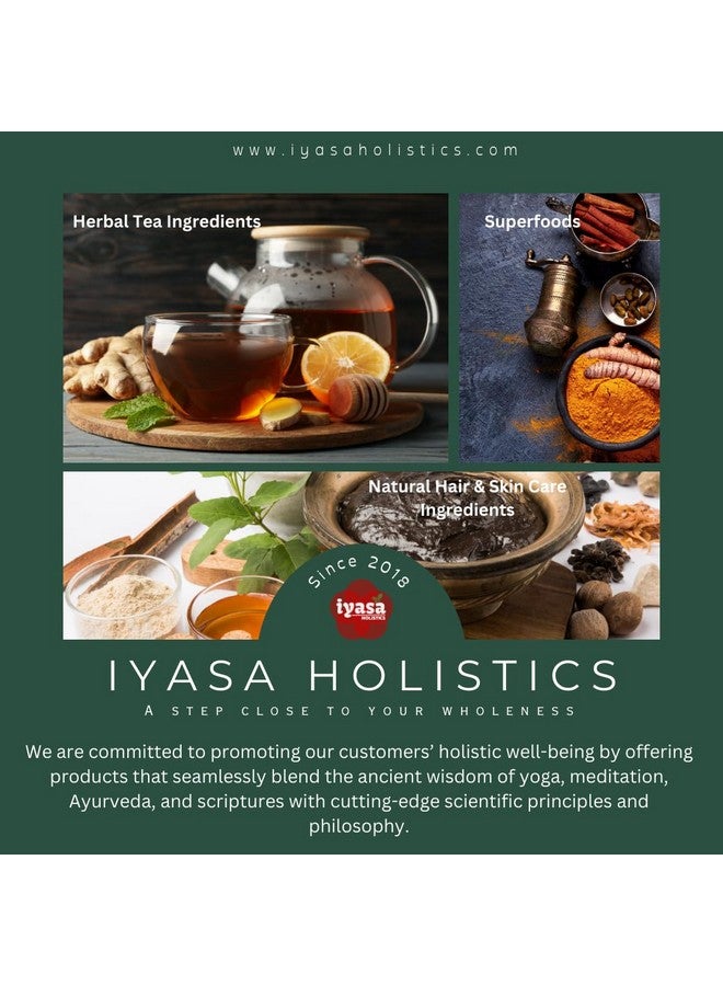 Iyasa Holistics باقة قيمة من مسحوق جذر الشاتافاري العضوي من إياسا هوليستيك 8 أونصات/227 جرام، الهليون المتسلق، عضوي من وزارة الزراعة الأمريكية، عشبة الأيورفيدا، مقوي لصحة المرأة، مقوي عام للتجديد في كيس قابل لإعادة الإغلاق - Image 3