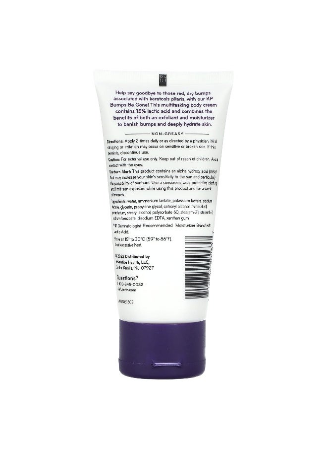 AmLactin - AmLactin, KP Bumps Be Gone, Exfoliating & Hydrating Cream, 3 oz (85 g) - Image 1