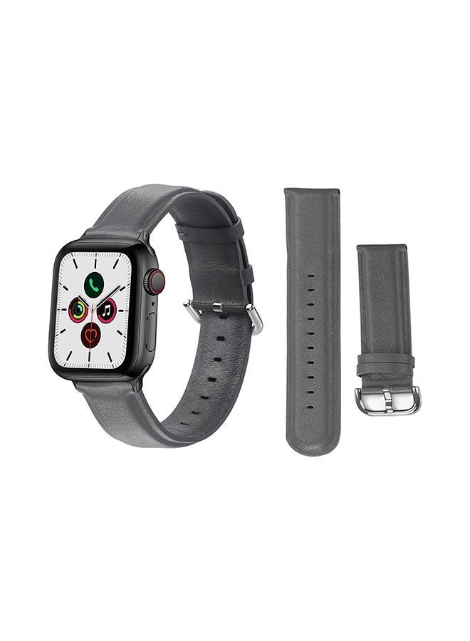vesus Replacement Band For Apple Watch Series 5/4/3/2/1 40/38mm Grey
