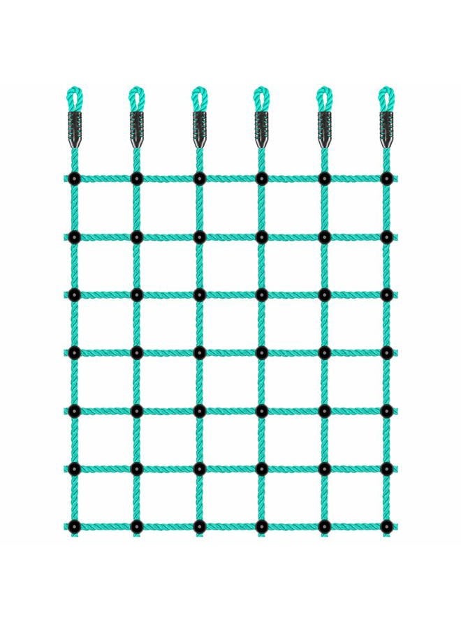 BeneLabel شبكة تسلق البضائع 49" × 77" شبكة تسلق داخلية، شبكة حبال خارجية للعب في الملعب لشجرة المنزل مصنوعة من نايلون 100% - Image 1