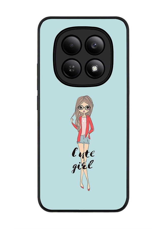 For Xiaomi Redmi Note 15 4G Case,Slim fit Camera Protection, Shockproof Thin Phone cover  - Dreamer Cute Girl