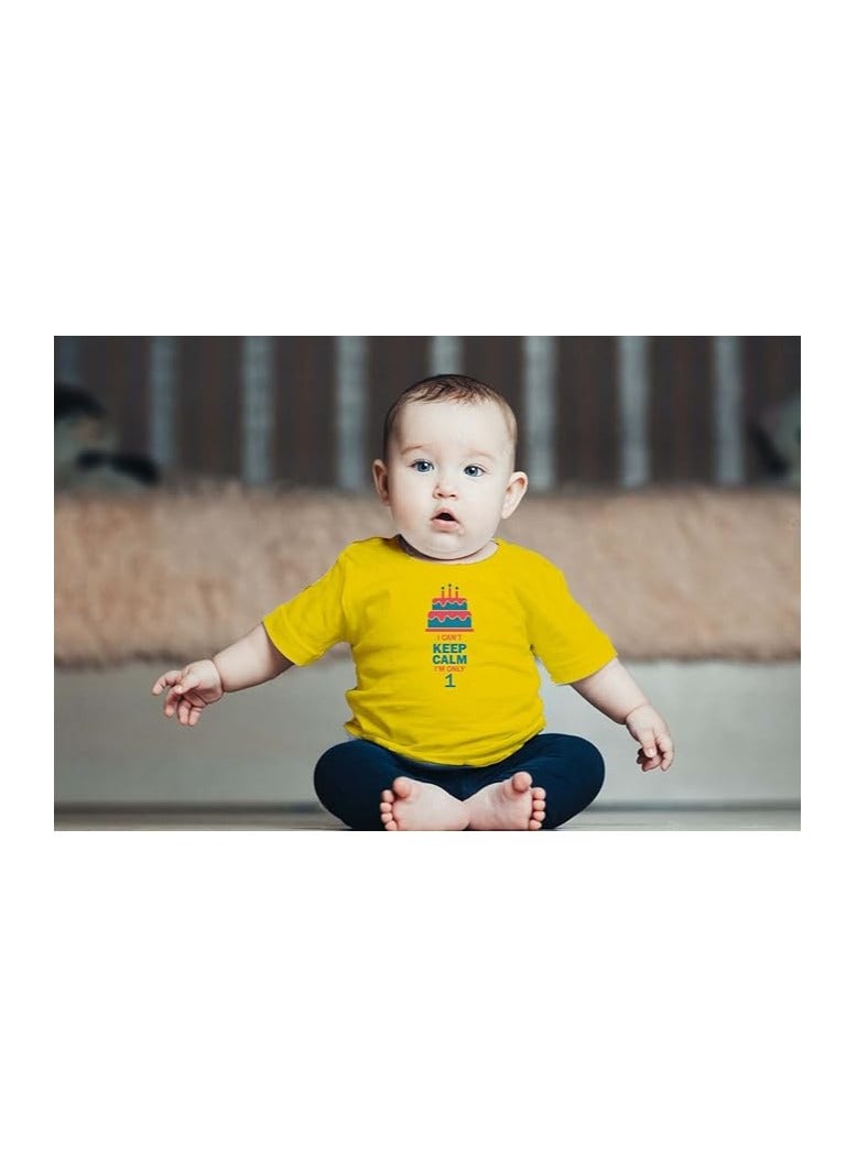 PRINTSHOP4ME 1st Year Birthday Tshirt Toddler Outfit for kids Baby Boys and Baby Girls - Image 2