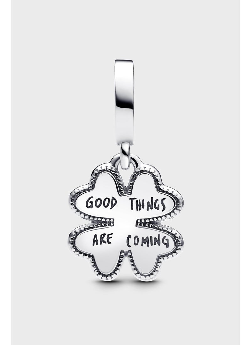 PANDORA Spinnable Clover Sterling Charm  - Image 1