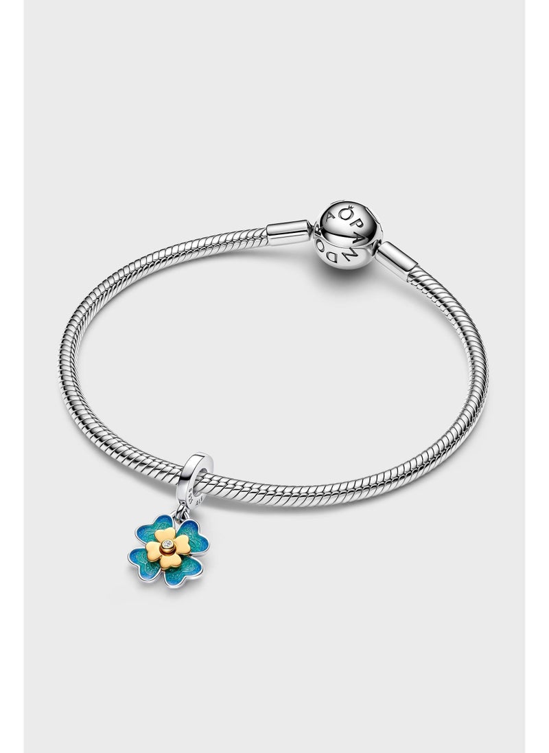 PANDORA Spinnable Clover Sterling Charm  - Image 3