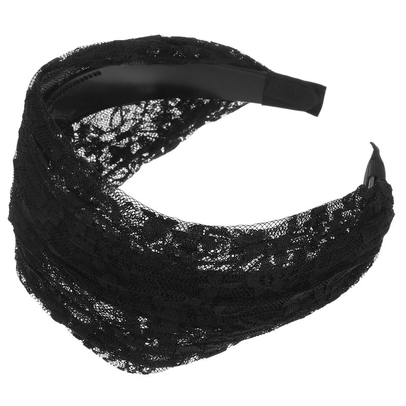 Lace Wide Headband Fashion Headband Elegant Headband Women Hair Accessory - Image 4