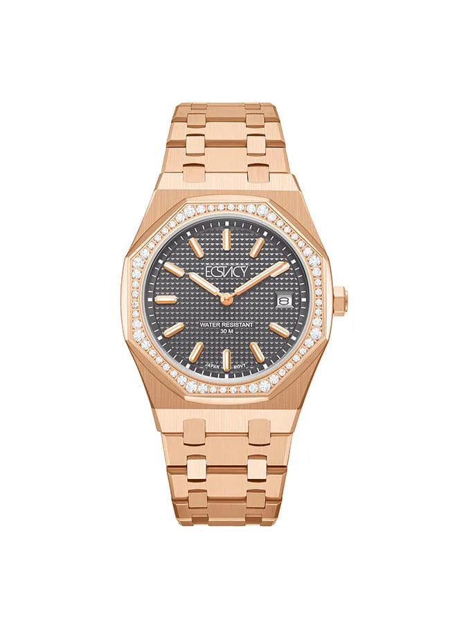 إكستاسي Women's Stainless Steel Analog Watch E24503-RBKX - 34 mm