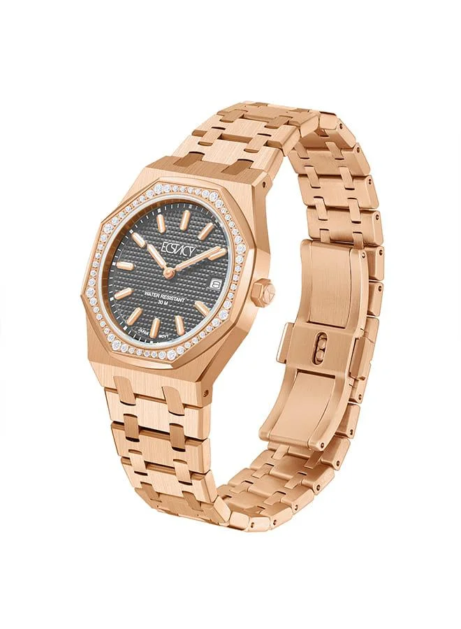 إكستاسي Women's Stainless Steel Analog Watch E24503-RBKX - 34 mm