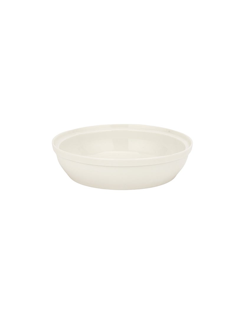 Royalford 8" Date Bowl with Lid- RF12343/Perfect for Serving Dates, Dried Nuts, Candies, Etc./ Versatile and Strong with Elegant Golden-Finish Knob and Base, Ceramic Bowl/ Dishwasher and Freezer Safe Gold - Image 5