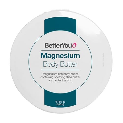 BetterYou Magnesium Body Butter Dry Skin Moisturizer Leaves Skin Smooth And Soft With Shea Butter Magnesium Chloride And Zinc 676 oz - Image 1