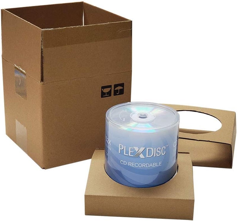 PlexDisc CD-R 700MB 52X Shiny Silver Top Recordable Media Disc - 100pk Spindle 631-105-BX - Image 2