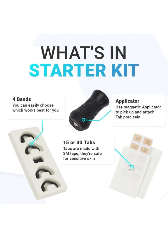 عام مجموعة بداية شرائط التنفس الأنفي (15 قطعة) - تزيد من امتصاص الأكسجين، تقلل من الشخير، تحسن جودة النوم - مقاومة للعرق، شريط أنف. - Image 4