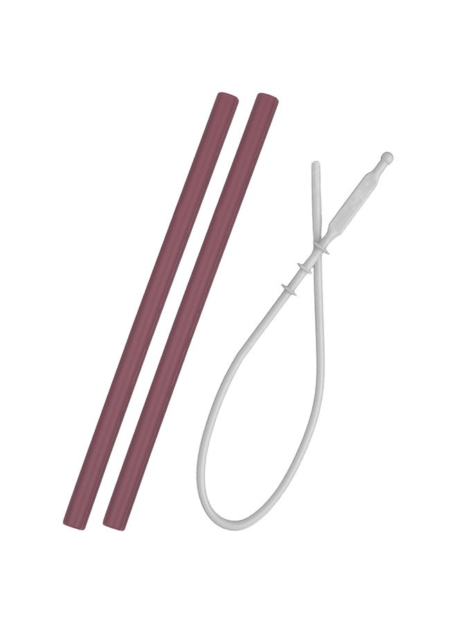 Flexi Straws W,  Brush Set,  2 - Pieces - Rose