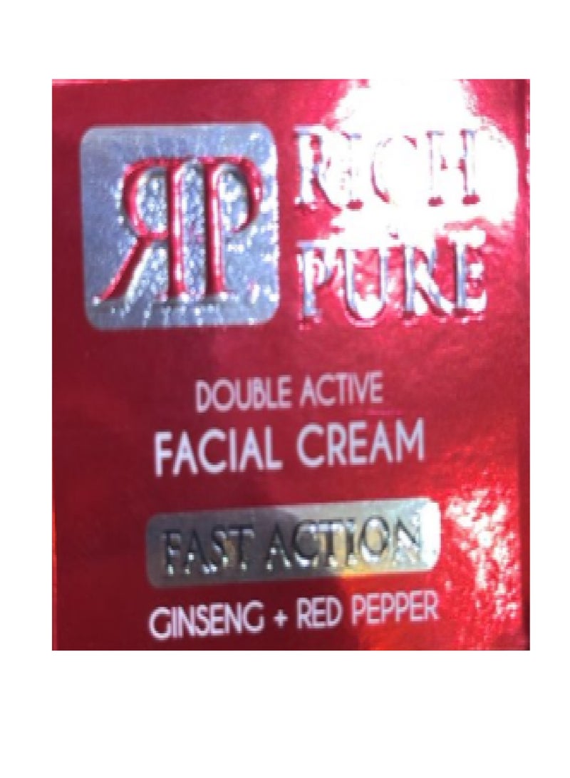 Rich & Pure Double Active Facial Cream Fast Action