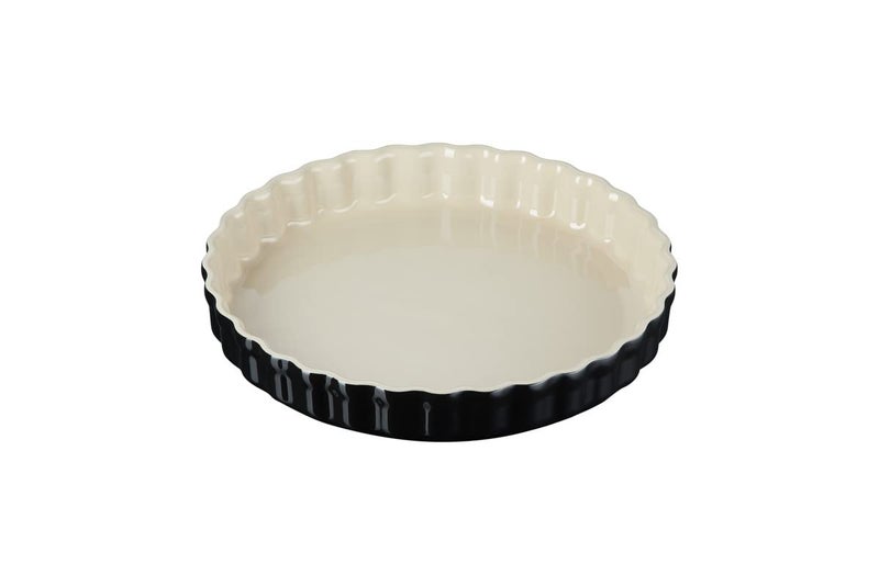 Le Creuset Le Creuset LC Fluted Flan 28 CmBlack Onyx  - Image 1