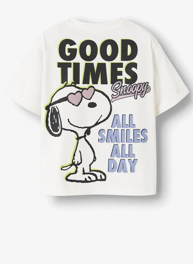 NAME IT Kids Snoop Graphic Crew Neck T-Shirt