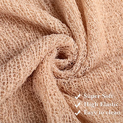 Xinnun Newborn Baby Photography Props Baby Stretch Wraps Newborn Long Ripple Wrap for Photography DIY Photo Blanket - Image 3
