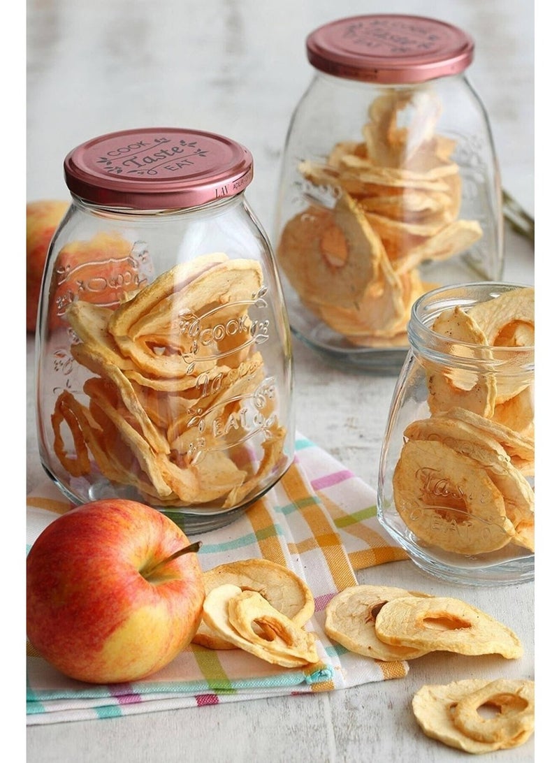 LAV Tasty Jar With Metal Cover, 1000 Ml, Airtight, Leakproof - Image 2