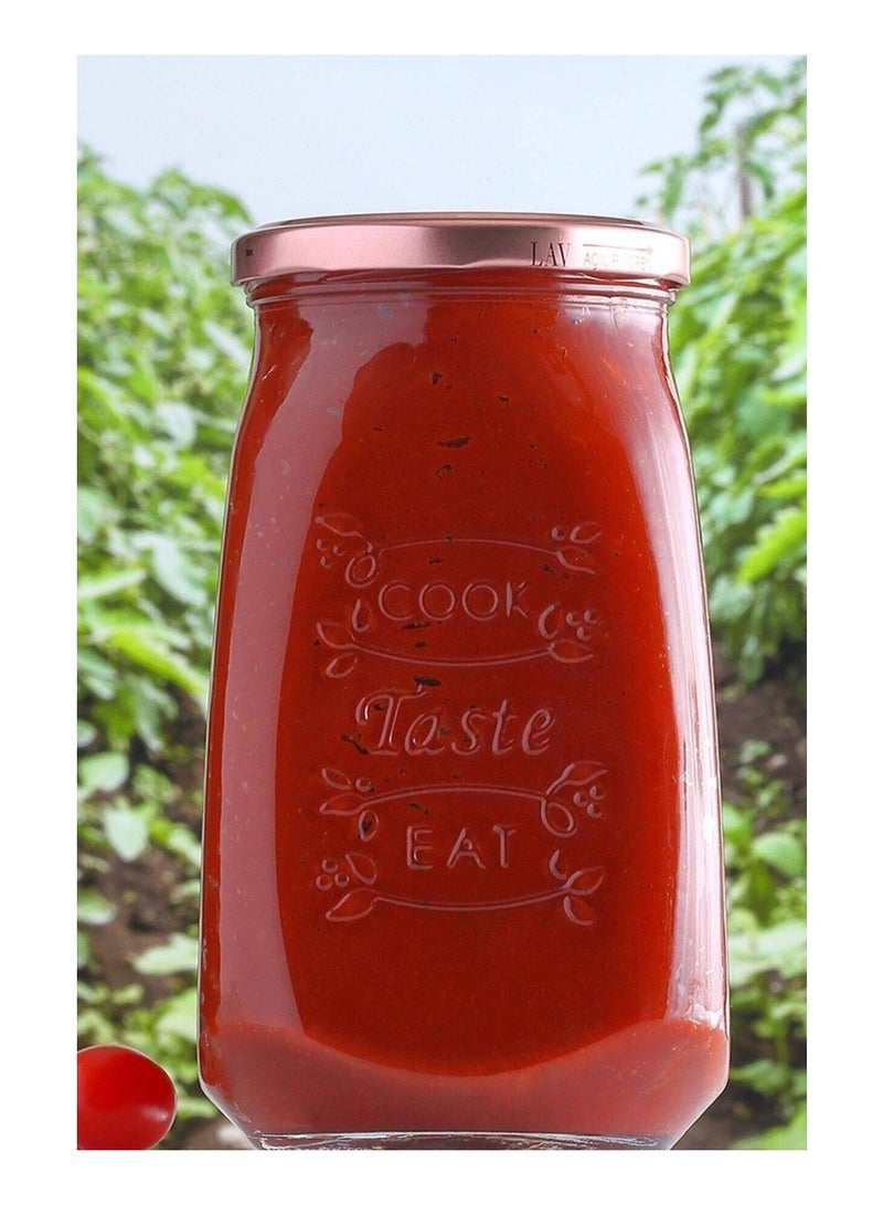 LAV Tasty Jar With Metal Cover, 1000 Ml, Airtight, Leakproof - Image 3